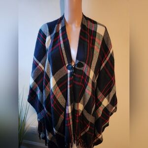 Plaid Shawl Rendezvous Small Medium